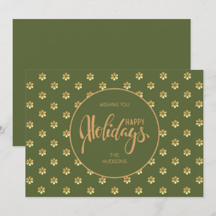 Festivals Red & Gold Daisy Weihnachten