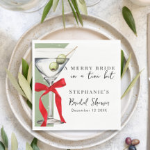 Festivals Retro Red Bow Dirty Martini Brautparty