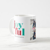 Festivals Rot und Grün "Joyful" Gallery 3 Fotos Kaffeetasse (Vorderseite Links)