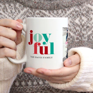 Festivals Rot und Grün "Joyful" Gallery 3 Fotos Kaffeetasse