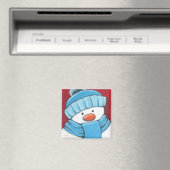 Festivals Snowman Kühlschrank Magnet (In Situ (Geschirrspüler))