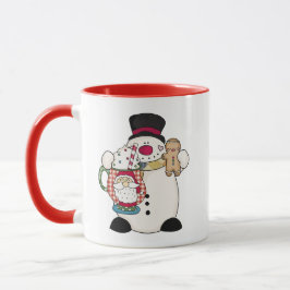 Festivals Snowman Tasse