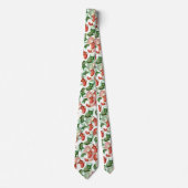 Festivals Strumpf Pattern Neck Tie Krawatte (Vorderseite)