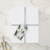 Festivals Tree Grußkarte Geschenkanhänger (Mit Garn)