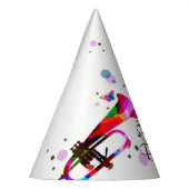 Festivals Trumpet Geburtstag Partyhütchen (Links)