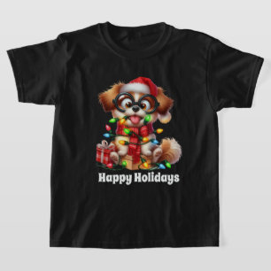 Festivals unisex Welpe hinzufügen Text Kinder T-Shirt