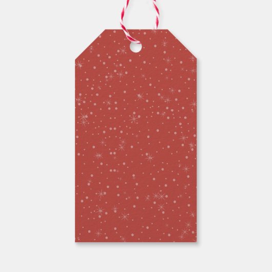 Festivals Wasserfarbe Beagle Weihnachten Weihnacht Geschenkanhänger (Rückseite)