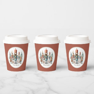 Festivals Wasserfarbe Nutcracker Party Pappbecher