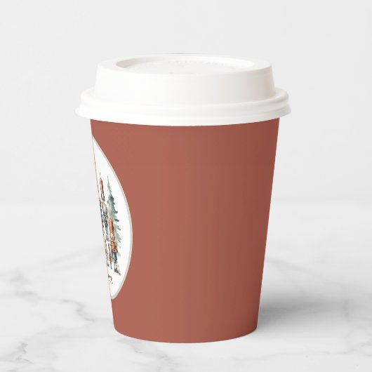 Festivals Wasserfarbe Nutcracker Party Pappbecher (Links)