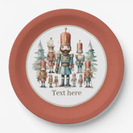 Festivals Wasserfarbe Nutcracker Party Pappteller