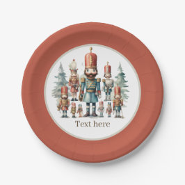 Festivals Wasserfarbe Nutcracker Party Pappteller