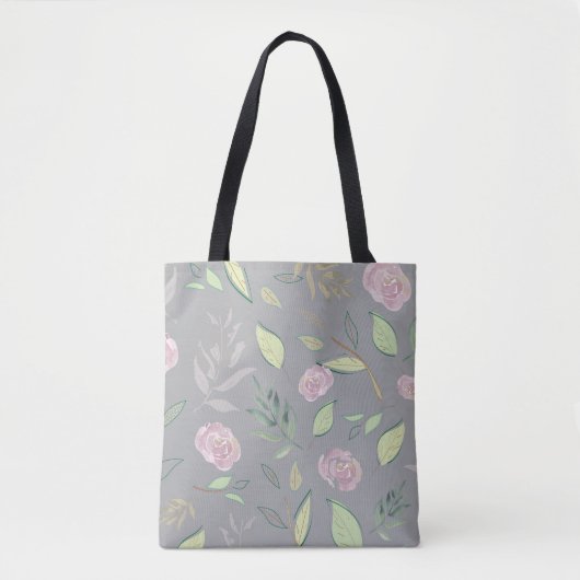 Festivals Wasserfarben Blume 2 Tasche (Vorderseite)