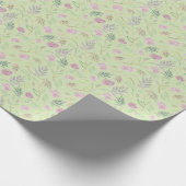 Festivals Wasserfarben - Blume 4 Geschenkpapier (Ecke)