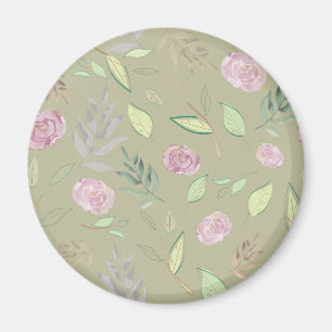 Festivals Wasserfarben - Blume 5 Magnet