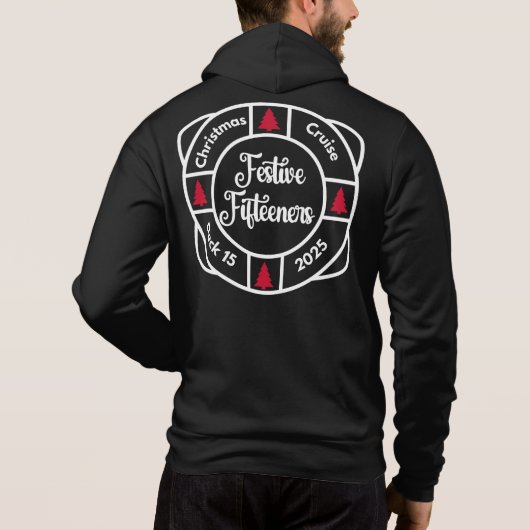 Festivals Zip Hoodie (Herren) (Rückseite)