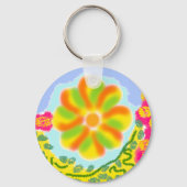 Festivals zum Cartoon Schlüsselanhänger (Rückseite)