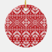 Festivaltyp | Foto von Haustieren Keramik Ornament (Hinten)