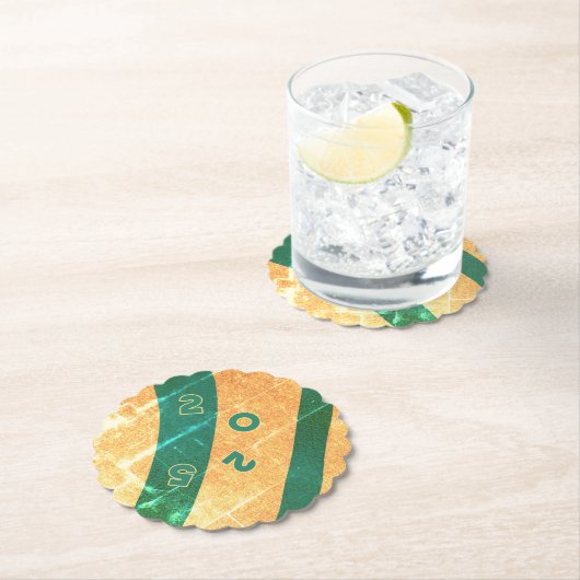 FESTIVATE Paper Untersetzer in SUNSET STRIPPIERT (Vor Ort)