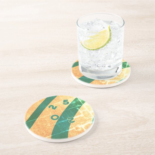 FESTIVATE Sandstein Untersetzer in SUNSET STRIPPIE (Seite)