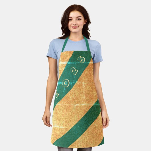 FESTIVATE Schürze IM SUNSET STRIPPIERT (Getragen)