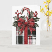 Festive and elegant Christmas Greeting Card Karte (Gelbe Blume)