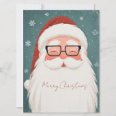 Festive and elegant Christmas Greeting Card Karte (Vorderseite)