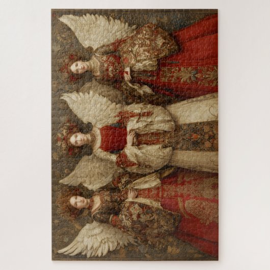 Festive Angels Puzzle (Vertikal)