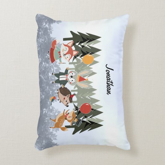 Festive animals dekokissen (Vorderseite(Vertikal))