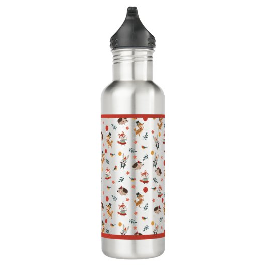 Festive animals edelstahlflasche (Rechts)