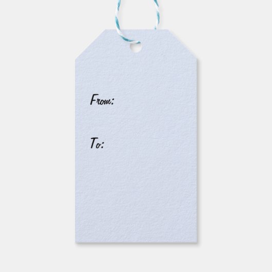 Festive animals geschenkanhänger (Rückseite)