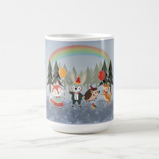 Festive animals kaffeetasse (Mittel)
