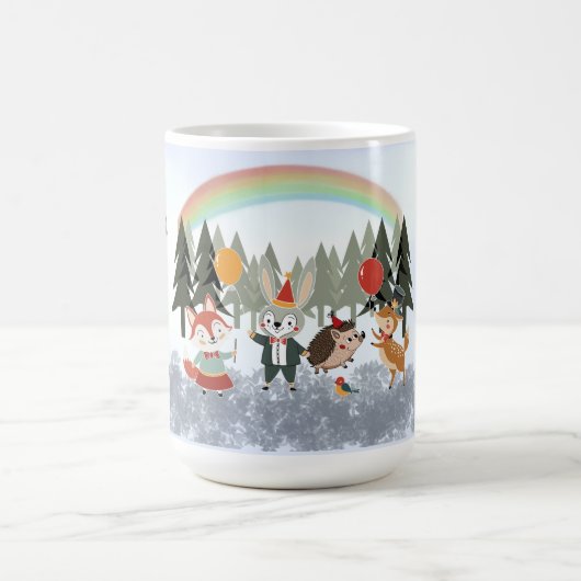 Festive animals kaffeetasse (Mittel)