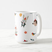 Festive animals kaffeetasse (VorderseiteRechts)