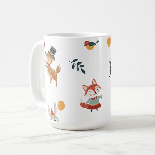 Festive animals kaffeetasse (Vorderseite Links)