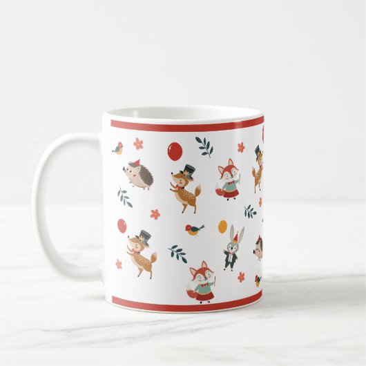 Festive animals kaffeetasse (Links)