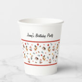 Festive animals pappbecher (Vorderseite)