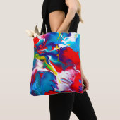 Festive Art Design on Tote Tasche (Von Nahem)