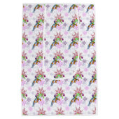 Festive Axlotl Mittlere Geschenktüte (Rückseite)