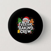 Festive Baking Crew Soft Palette Holiday Family Ch Button (Vorderseite)
