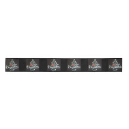Festive Black Mopar Pretty Christmas Gift Ribbon Satinband