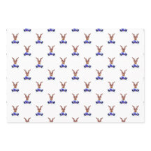 Festive Blue Kasky Weihnachtsmann