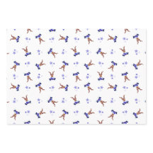 Festive Blue Kasky Weihnachtsmann