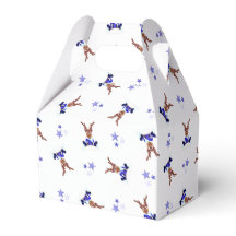 Festive Blue Kasky Weihnachtsmann