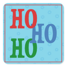 Festive Blue Polka Dot Holiday Geschenkartikel Auf