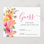 Festive Blume schätzt wie viele Game Card Flyer (Vorne)