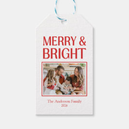 Festive Candy Cane Striped Christmas Red White Geschenkanhänger