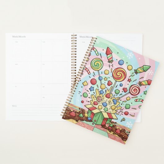 Festive Candy Explosion Holiday  Planer (Anzeige)