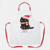 Festive Cat Apron Schürze (Vorderseite)