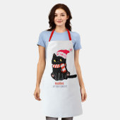 Festive Cat Apron  Schürze (Getragen)