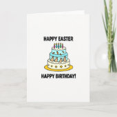 Festive Celebration Cake Card Karte (Vorderseite)